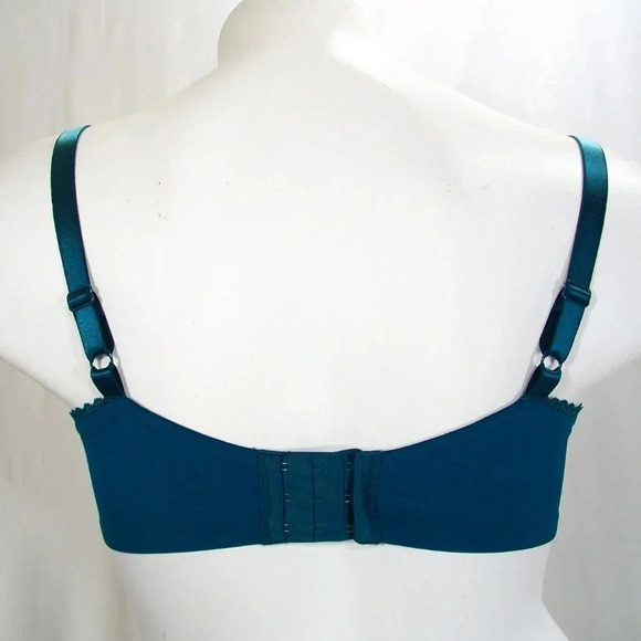 34B Felina 110789 Marielle Full Busted UW Bra Deep Teal NWT - Picture 7 of 9